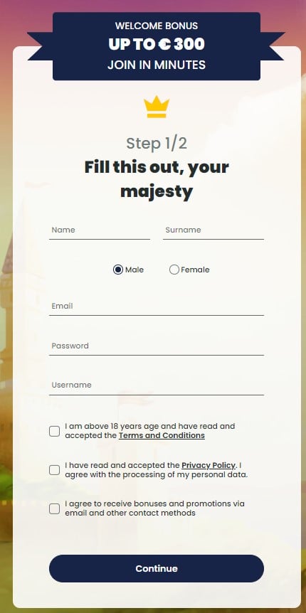 Lilibet Sign Up
